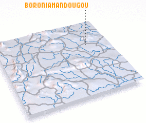 3d view of Boroniamandougou