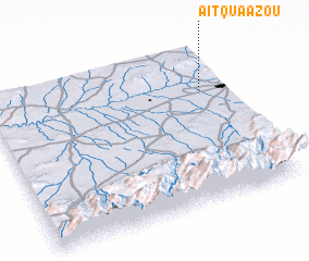 3d view of Aït Quaazou