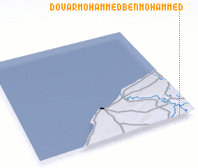 3d view of Douar Mohammed ben Mohammed