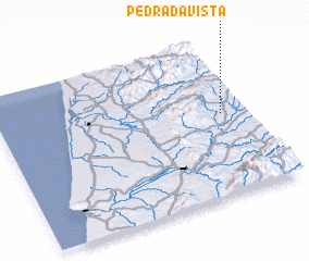 3d view of Pedra da Vista