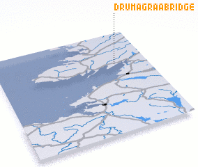 3d view of Drumagraa Bridge