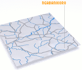 3d view of Ngabanikoro