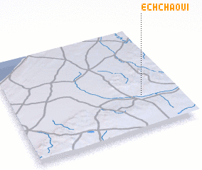 3d view of Ech Chaoui