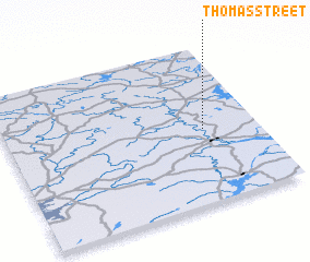 3d view of Thomas Street