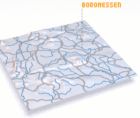 3d view of Boroméssén