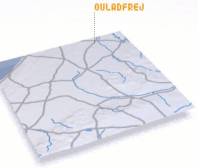 3d view of Oulad Frej