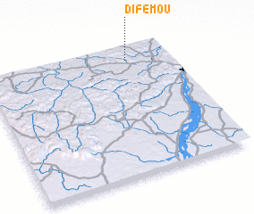 3d view of Difémou