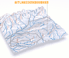 3d view of Aït Lhassene Boubker