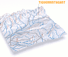 3d view of Tiguemmi nʼTagant