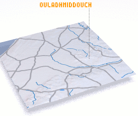 3d view of Oulad Hmiddouch