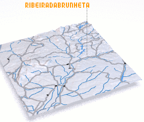 3d view of Ribeira da Brunheta