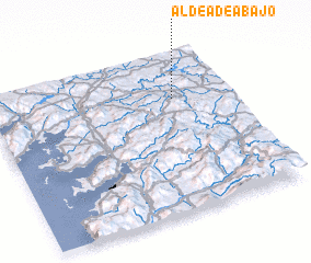 3d view of Aldea de Abajo