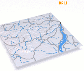 3d view of Bali