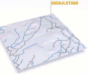 3d view of Dwehjlu Town