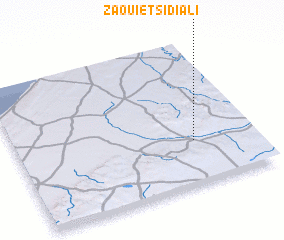 3d view of Zaouiet Sidi Ali