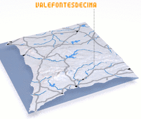 3d view of Vale Fontes de Cima