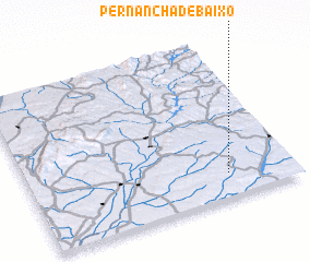 3d view of Pernancha de Baixo