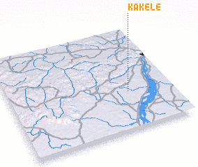 3d view of Kakélé