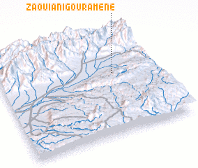 3d view of Zaouia nʼIgouramene