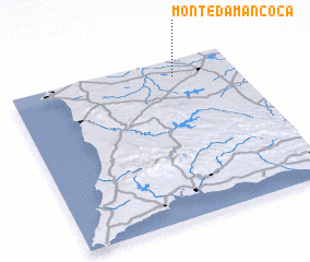 3d view of Monte da Mancoca