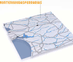 3d view of Monte Novo das Ferrarias