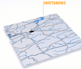 3d view of Saint Davidʼs