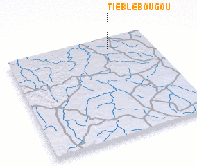 3d view of Tiéblébougou