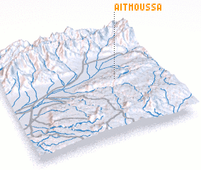 3d view of Aït Moussa