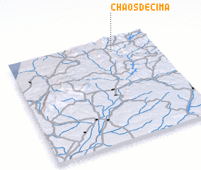 3d view of Chãos de Cima