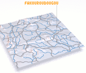 3d view of Fakouroudougou