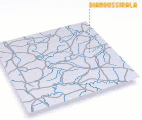 3d view of Diamoussirala