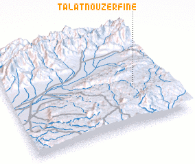 3d view of Talat nʼOuzerfine
