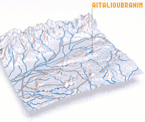 3d view of Aït Ali Ou Brahim