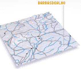 3d view of Barbas de Alho