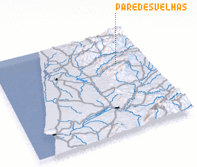 3d view of Paredes Velhas