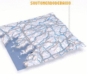 3d view of Souto Mendo de Baixo