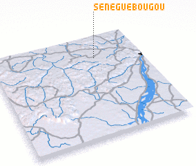 3d view of Sénéguébougou