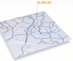 3d view of Glépleu