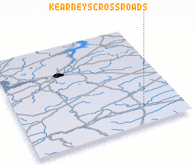 3d view of Kearneyʼs Cross Roads