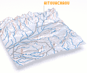 3d view of Aït Ouachâou