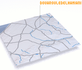 3d view of Douar Ouled el Hamiani