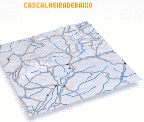 3d view of Cascalheira de Baixo