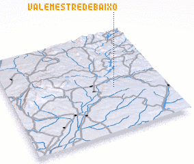 3d view of Vale Mestre de Baixo