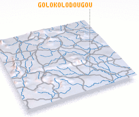 3d view of Golokolodougou