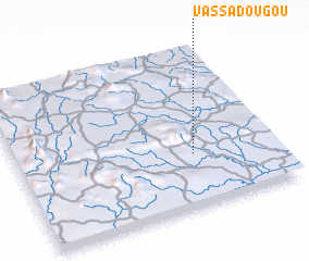 3d view of Vassadougou