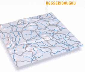 3d view of Késséridougou