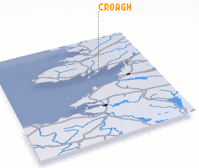 3d view of Croagh