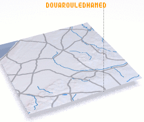 3d view of Douar Ouled Hamed