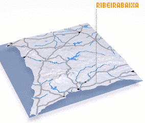 3d view of Ribeira Baixa