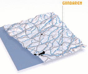 3d view of Gondarém